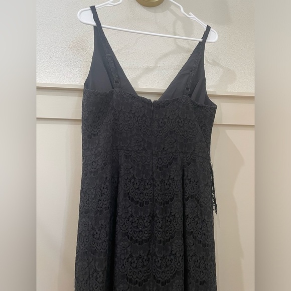 Yumi Kim Black Lace La Vida Midi Dress Size Large - Picture 12 of 16